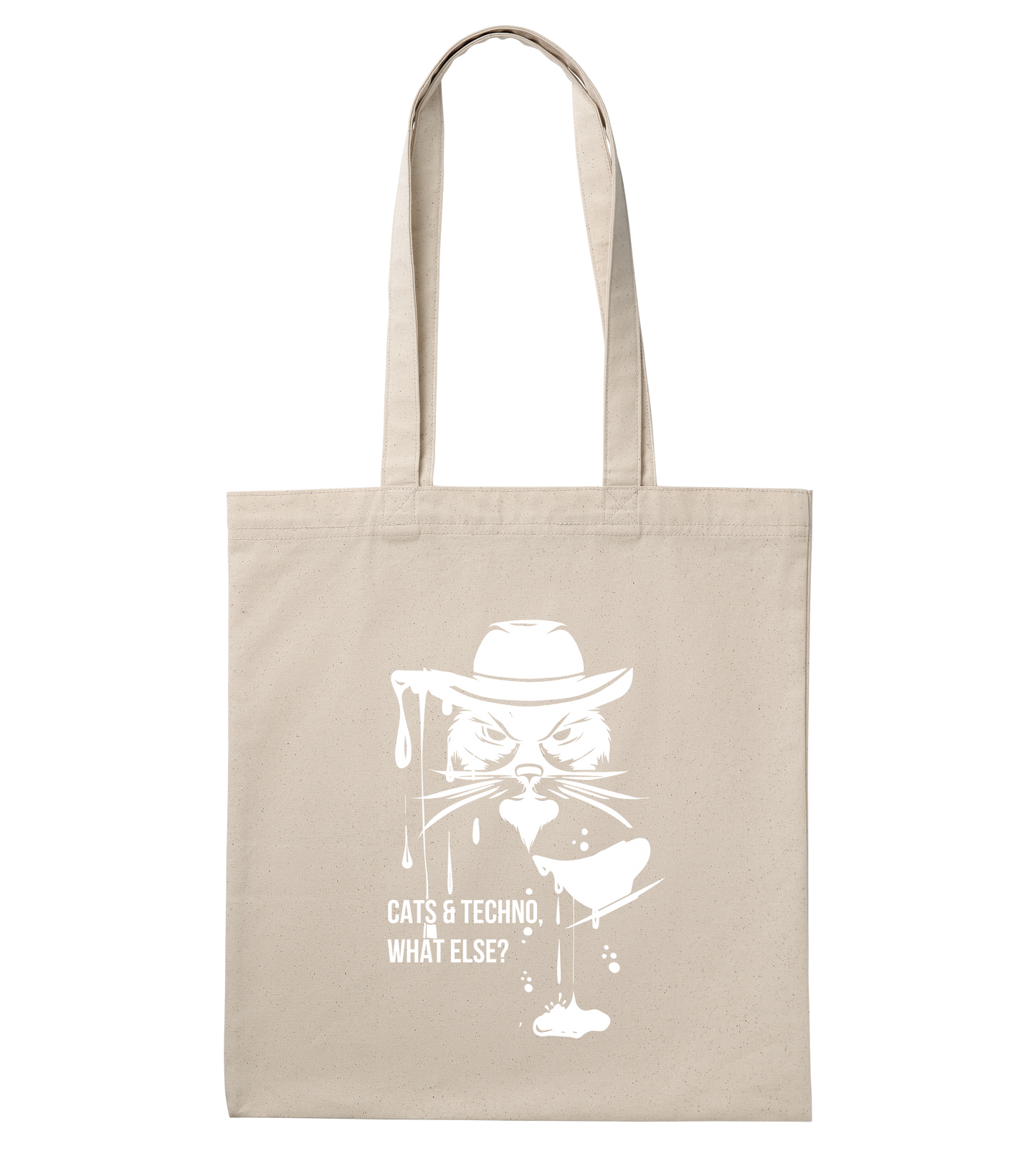 Cats & Techno. Whate else? - Tote Bag (Small)