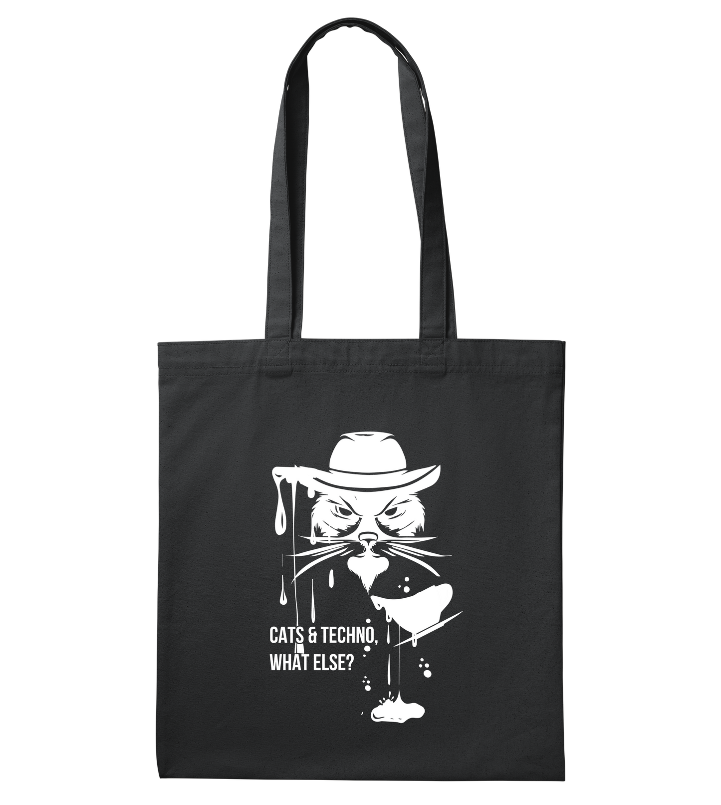 Cats & Techno. Whate else? - Tote Bag (Small)