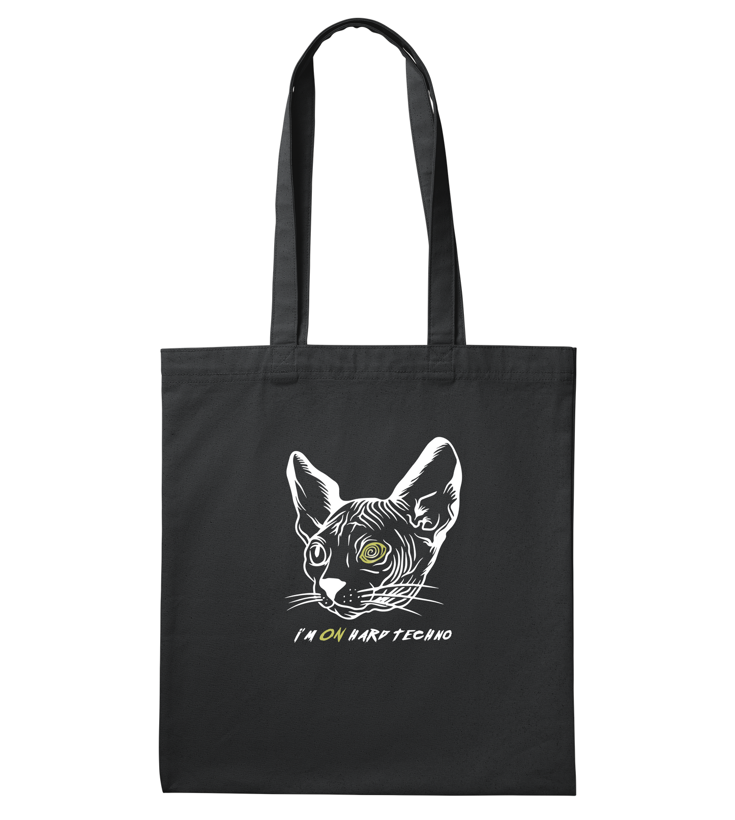 Im ON Hard Techno - Tote Bag (Small)