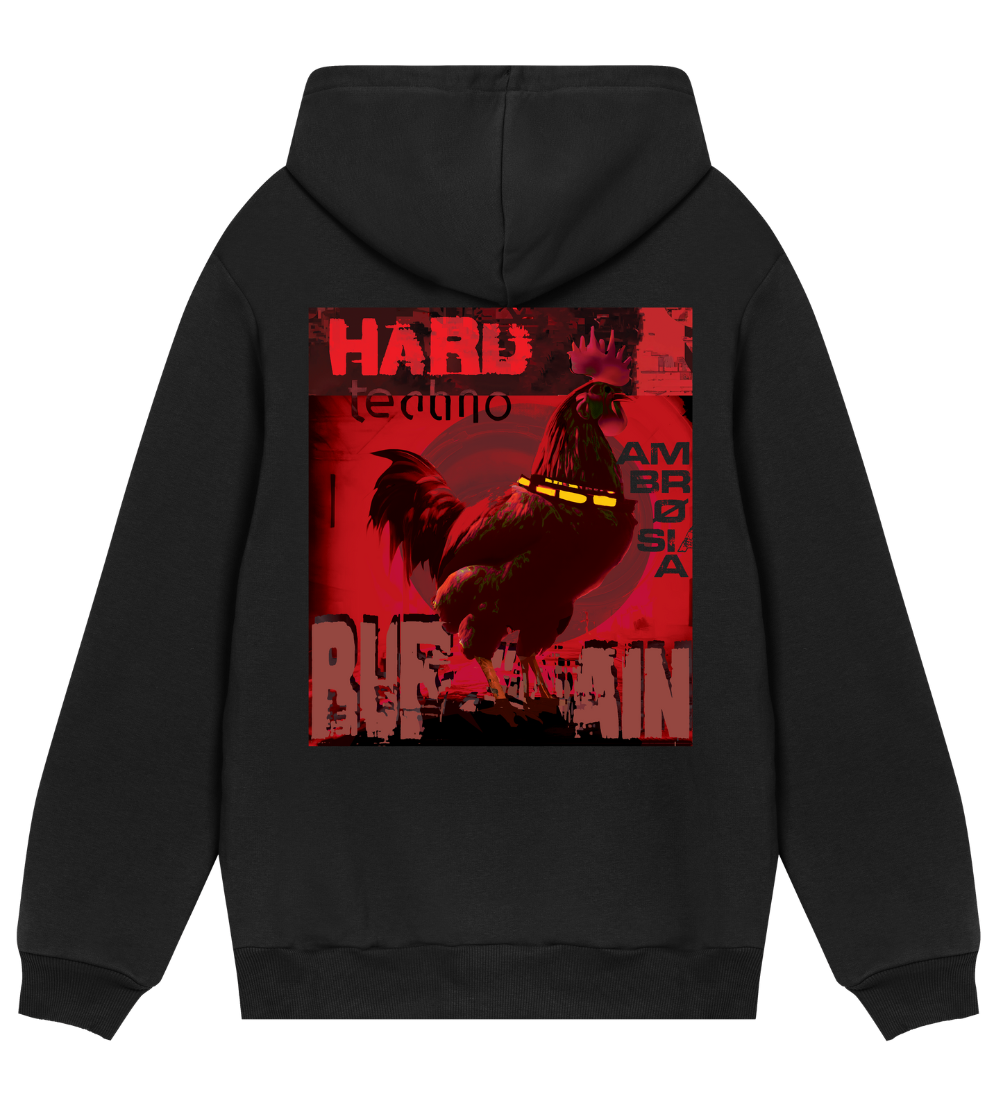 RAVEHEN - Hoodie (BLACK)