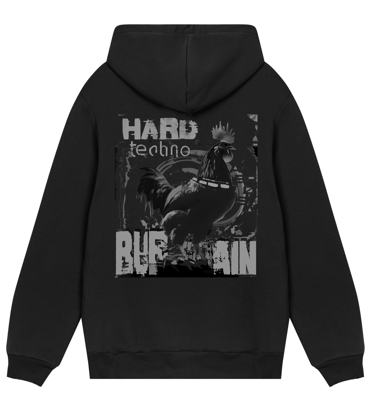 Ravehen BW - Hoodie (BLACK)