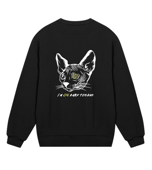 Im ON Hard Techno - Sweater (BLACK)