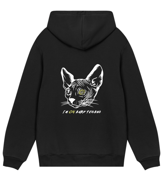 Im ON Hard Techno - Hoodie (BLACK)