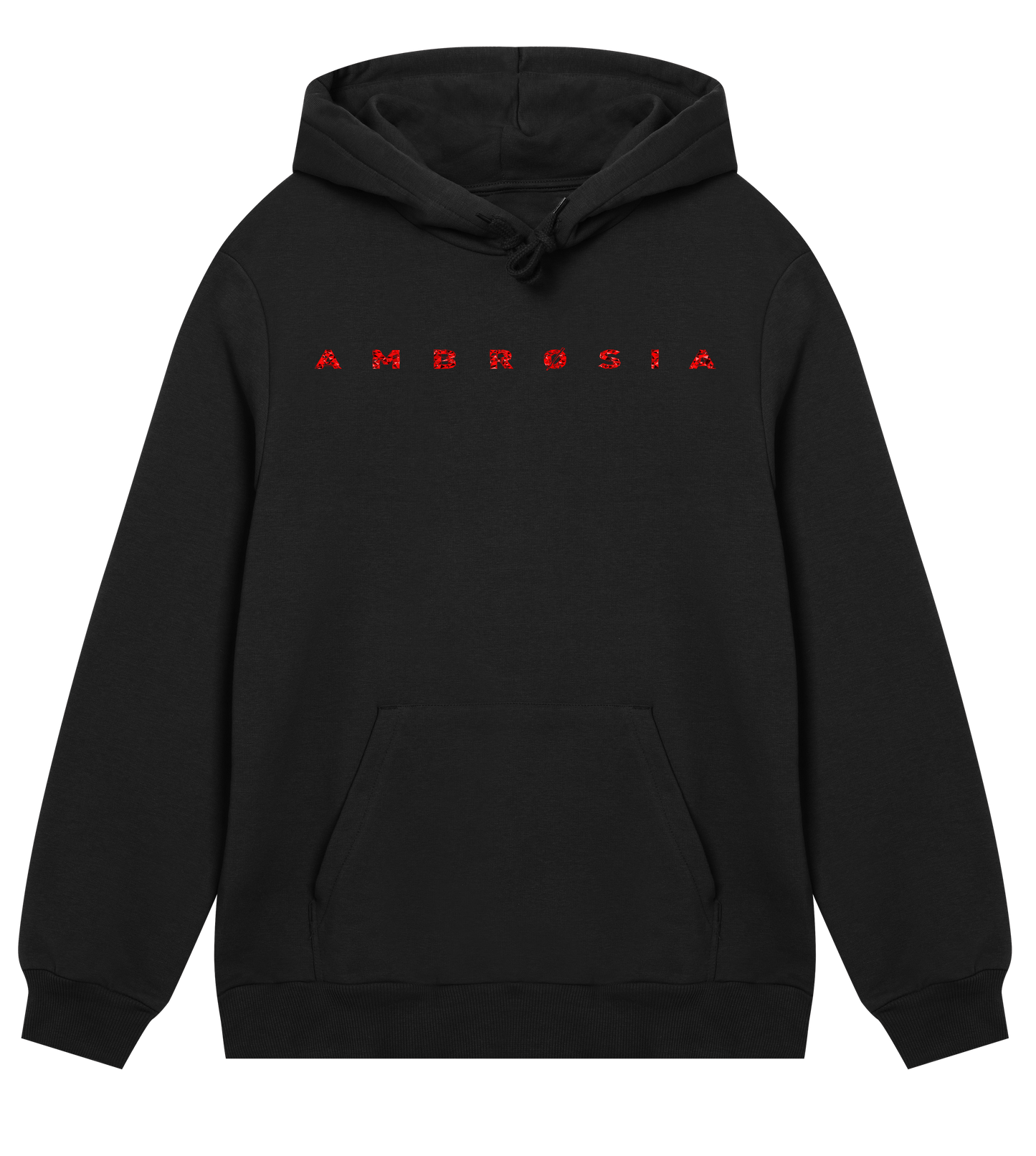 Wireframe - RED Hoodie (BLACK)