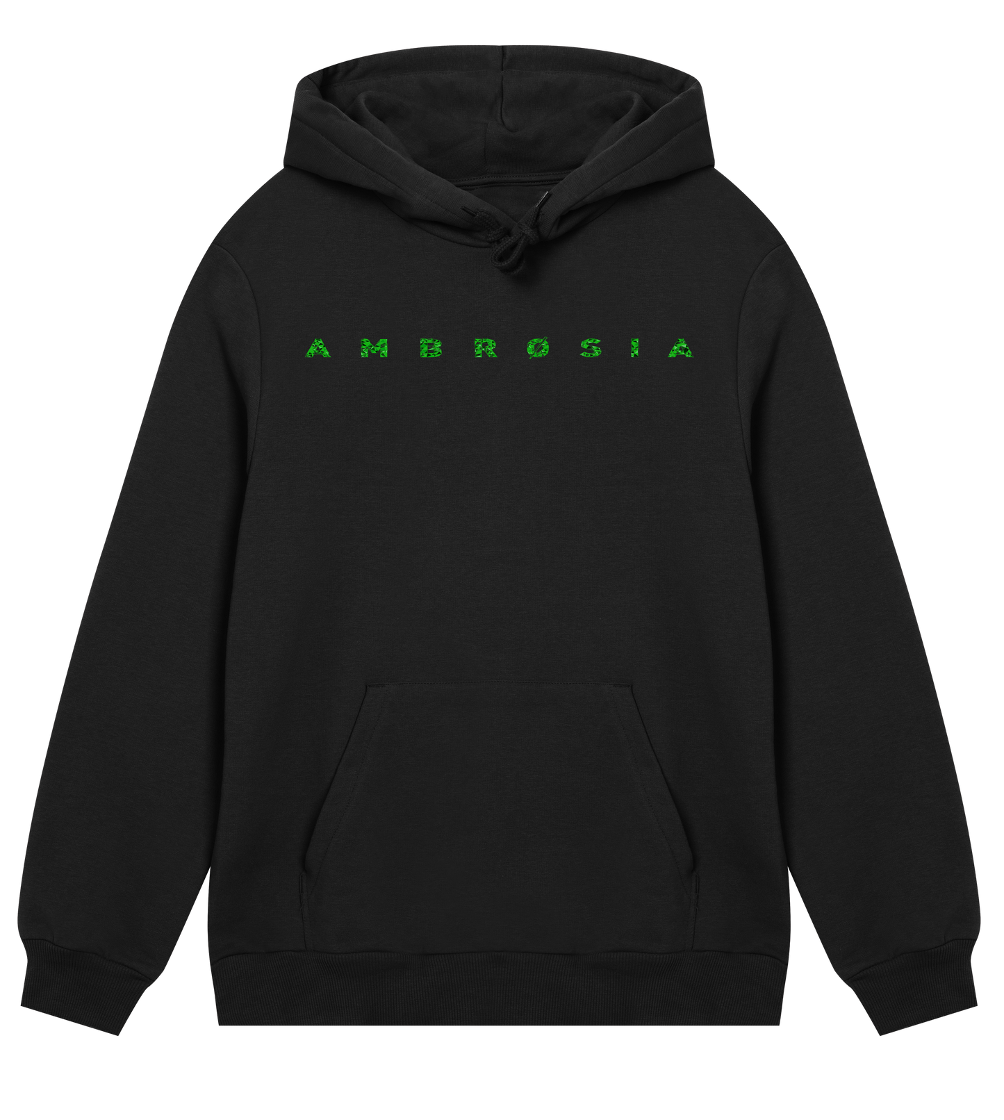 Wireframe - GREEN Hoodie (BLACK)