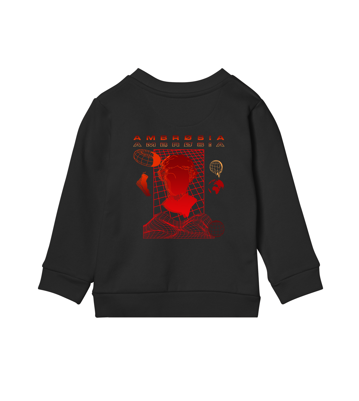 UNDERGROUND RAGE - Kids Sweater (OFF-BLACK)