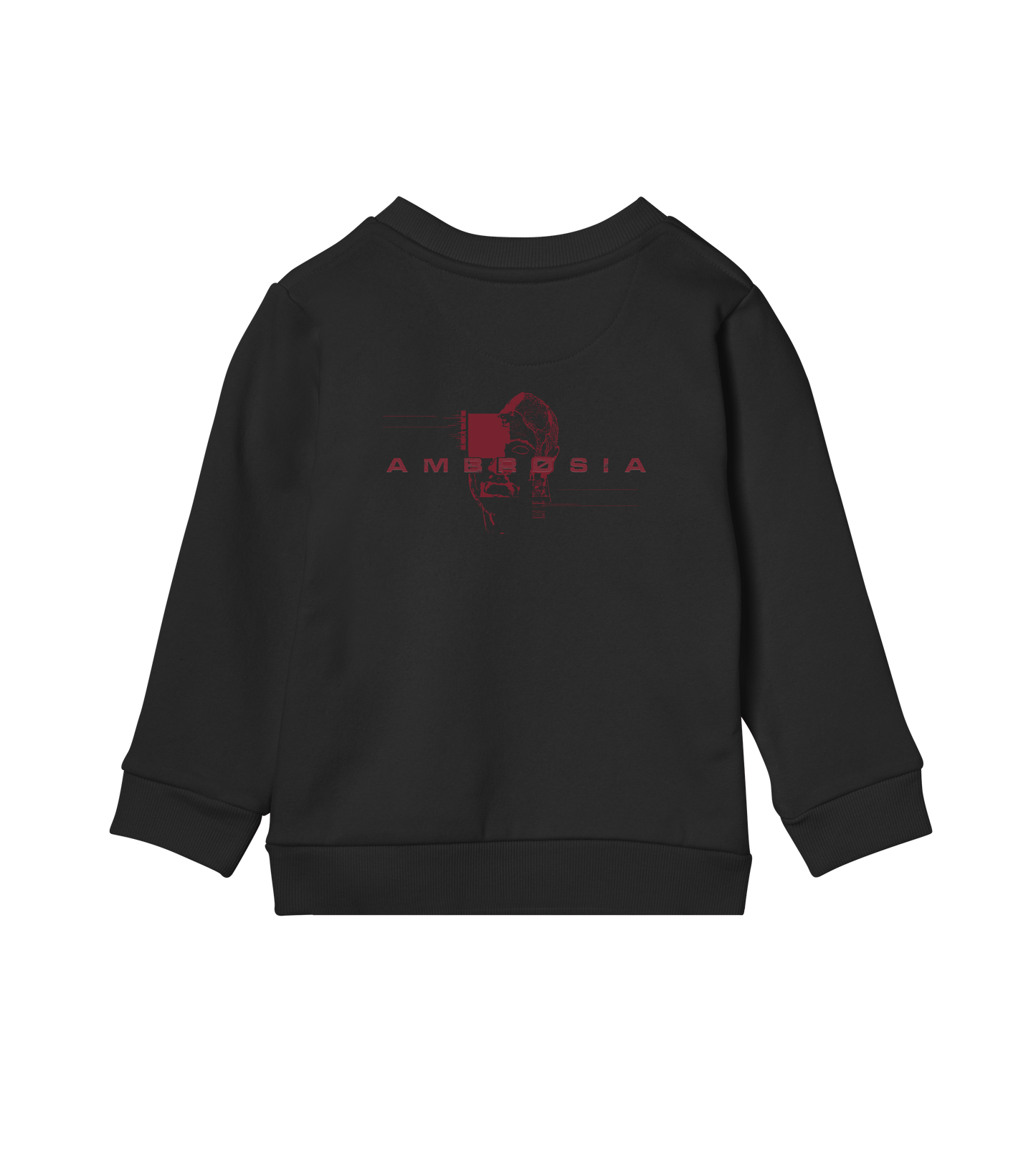 Brainwashed - RED Kids Sweater (OFF-BLACK)