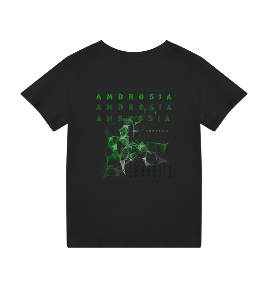 GREEN WireFrame - Kids Tee (OFF-BLACK)