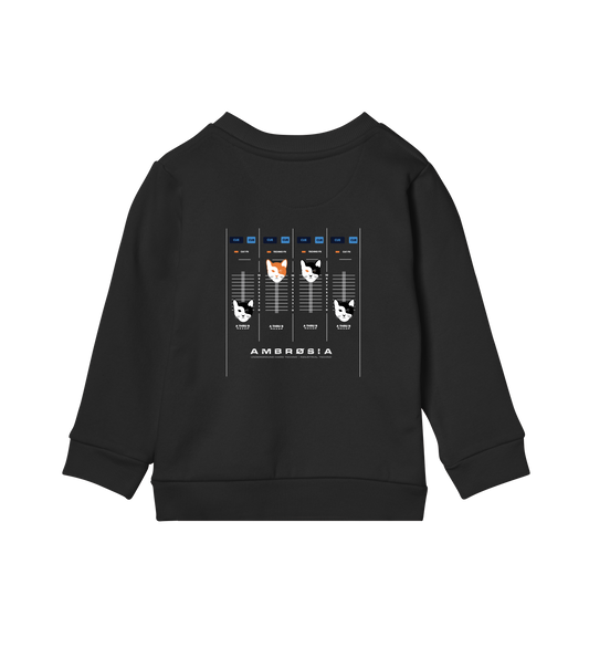 Cat Faders - Kids Sweater (OFF-BLACK)