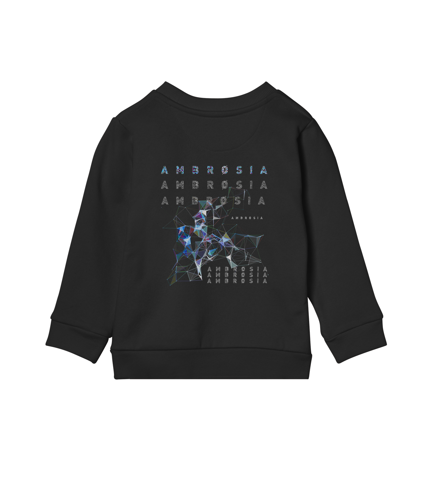 MIXED BLUE WireFrame - Kids Sweater (OFF-BLACK)