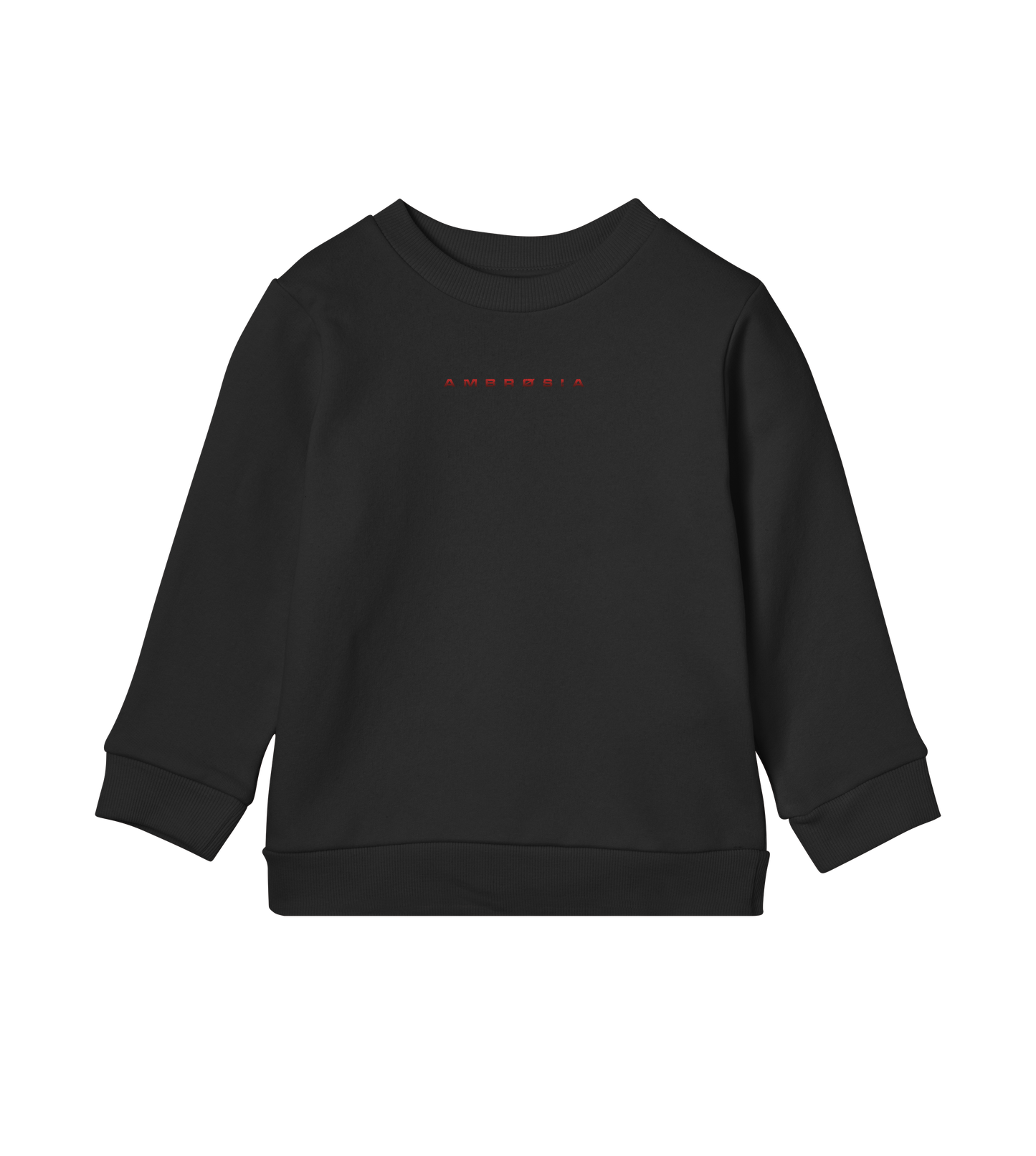 Basic Kids Sweater - Red Ambrosia (OFF-BLACK)