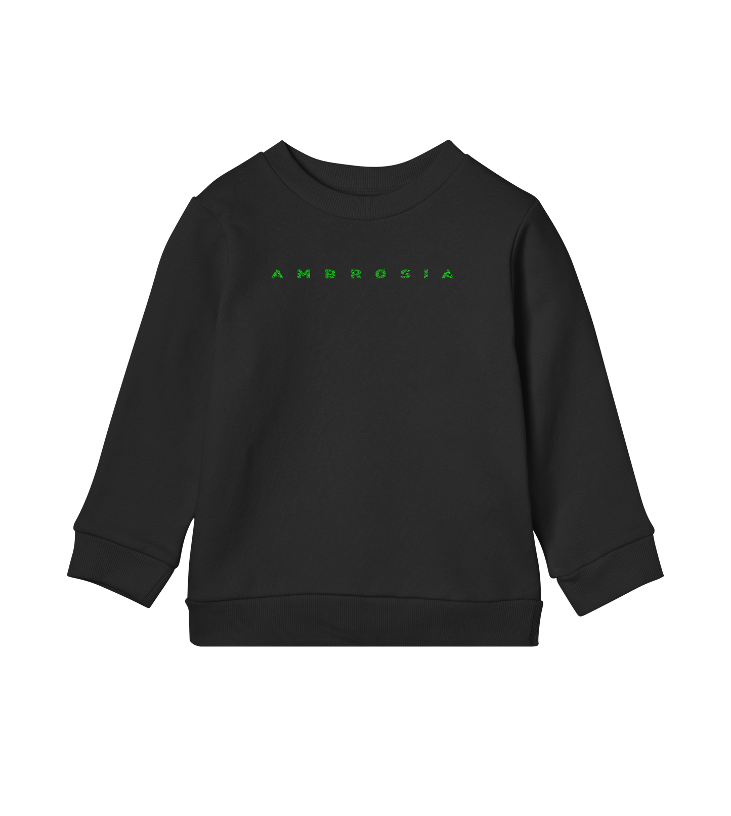 GREEN WireFrame - Kids Sweater (OFF-BLACK)