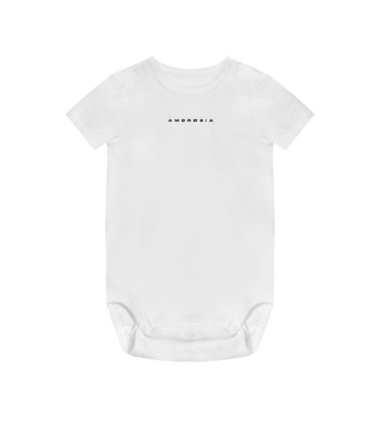 Basic Bodysuit Baby - Black Ambrosia (WHITE)